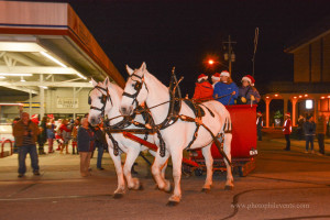 Christmas Tree Lighting and Sleigh Ride, Downtown Fuquay-Varina, 12-3-2015