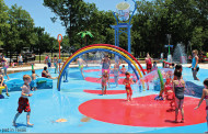 The new Splash Pad in Fuquay-Varina