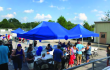 National Night Out at  Fuquay-Varina’s Police Department  By David Dirlam