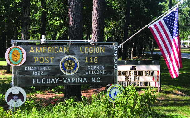 American Legion Post 116:  			100 Years of Service, Community, and Giving.   By Christian Warren Freed