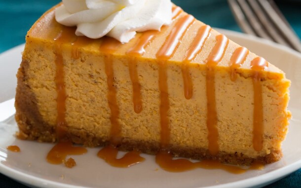 Gravity Lounge Pumpkin Cheesecake.